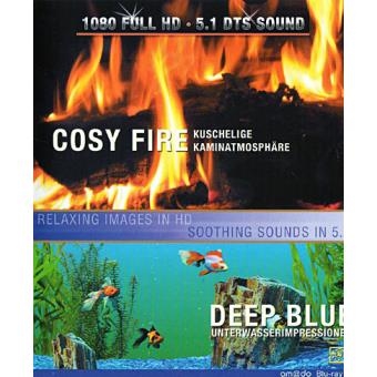 COSY FIRE & BLUE WATERS - TV-PEJS & TV-AKVARIUM [BLU-RAY]