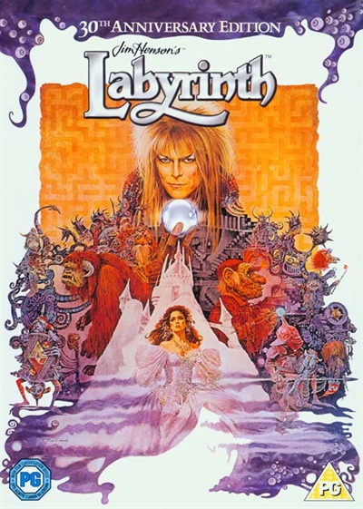 Labyrinten til troldkongens slot (1986) [DVD]