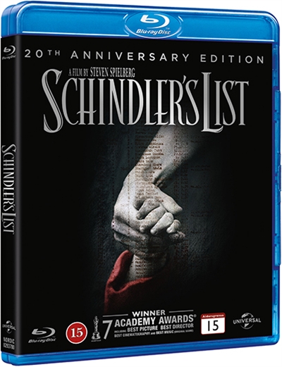 SCHINDLERS LIST - 20TH ANNIVESARY EDITION