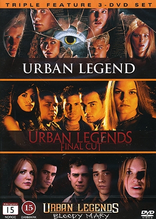 Urban Legend (1998) + Urban Legends: Final Cut (2000) + Urban Legends: Bloody Mary (2005) [DVD]