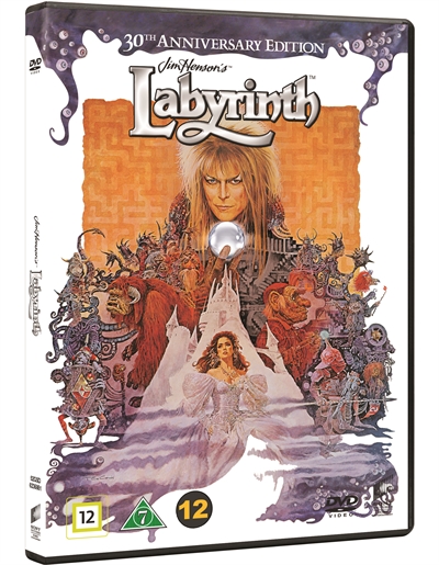 Labyrinten til troldkongens slot (1986) [DVD]