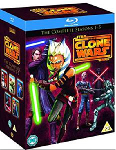 Star Wars - The Clone Wars: Seasons 1-5 [BLU-RAY BOX]