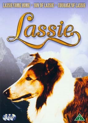 Lassie vender Hjem (1943) + Lassie's tapre søn (1945) + Lassie's bedrifter (1946) [DVD BOX]