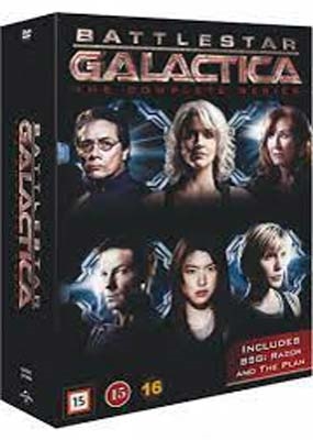 BATTLESTAR GALACTICA - SEASON 1-4 - COMPLETE SERIES DVD