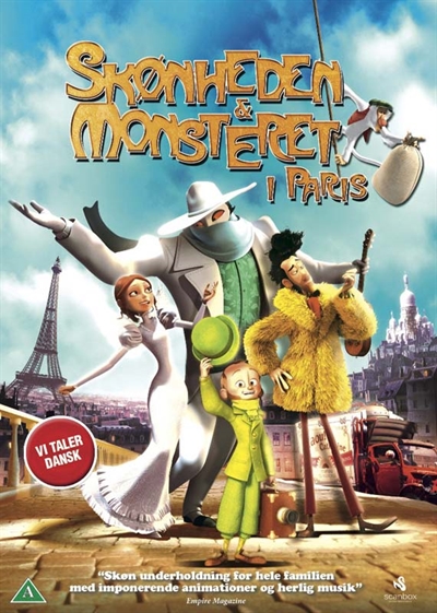 Skønheden & monsteret i Paris (2011) (DVD)