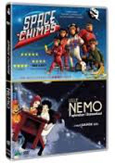Space Chimps (2008) + Lille Nemo i Drømmeland (1989) [DVD]