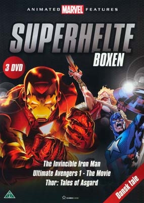 SUPERHELTE BOKS - MARVEL (DVD-3)