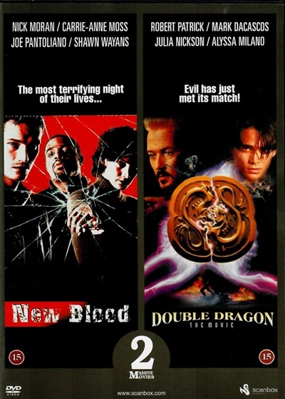 New Blood (1999) + Double Dragon (1994) [DVD]
