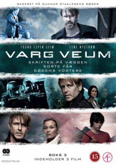 Varg Veum: Skriften på væggen (2010) + Sorte får (2011) + Dødens vogtere (2011) [DVD]