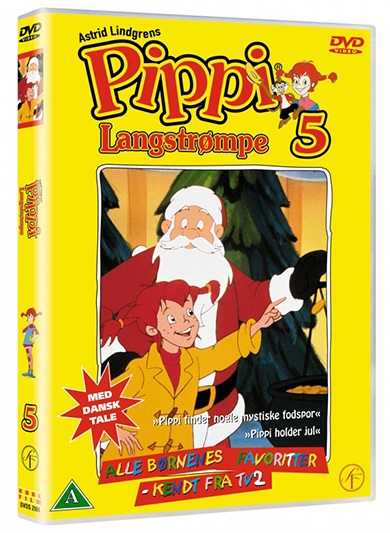 Pippi finder nogle mystiske fodspor + Pippi holder jul [DVD]