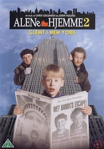 Alene hjemme 2: Glemt i New York (1992) [DVD]