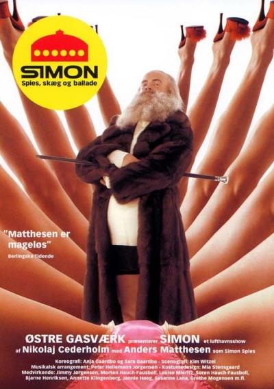 Simon - Spies, skæg og ballade (2004) (DVD)