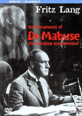 Dr. Mabuses testamente (1933) [DVD]