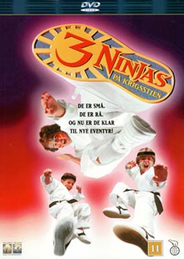 3 Ninjas på krigsstien (1995) [DVD]