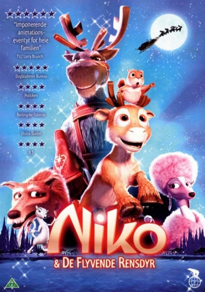 Niko og de flyvende rensdyr (2008) (DVD)