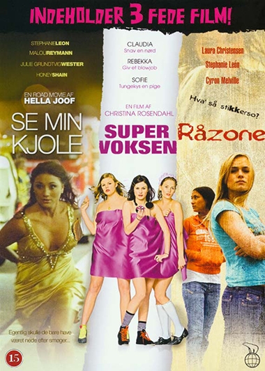Se min kjole (2009) +  Råzone (2006) + Supervoksen (2006) [DVD]