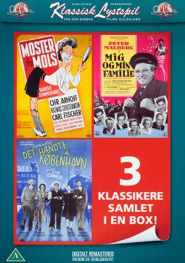 Moster fra Mols (1943) + Mig og min familie (1957) + Det hændte i København (1949) [DVD]