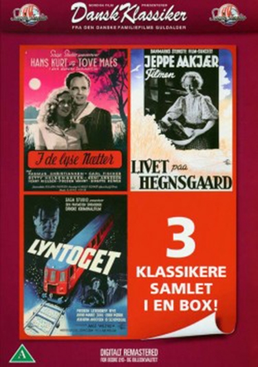 I de lyse nætter (1948) + Livet paa Hegnsgaard (1938) + Lyntoget (1951) [DVD BOX]