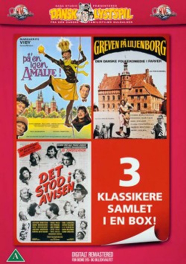 På'en igen, Amalie (1973) + Greven på Liljenborg (1964) + Det stod i avisen (1962) [DVD BOX]