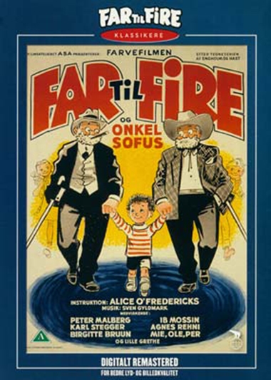 Far til fire og onkel Sofus (1957) [DVD]
