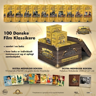 100 danske filmklassikere fra Palladium [DVD BOX]