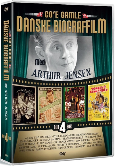 ARTHUR JENSEN - GOÉ GAMLE DANSKE BIOGRAFFILM (4-DVD)