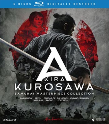 De syv samuraier + 6 andre Akira Kurosawa film [BLU-RAY] 