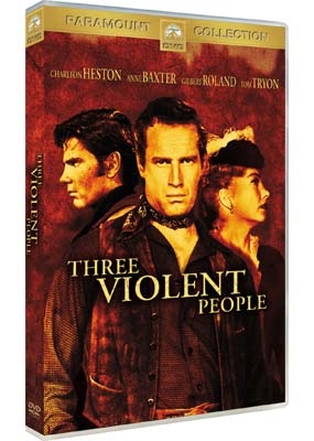 THREE VIOLENT PEOPLE [DVD]