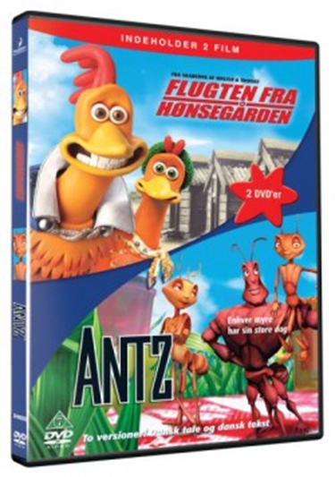 Antz (1998) + Flugten fra hønsegården (2000) [DVD]