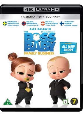 BOSS BABY: FAMILY BUSINESS - 4K ULTRA HD