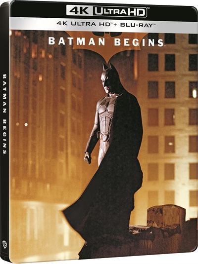 BATMAN BEGINS (2005) - 4K ULTRA HD STEELBOOK