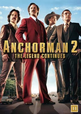 Anchorman: Fortsat flimmer på skærmen (2013) [DVD]
