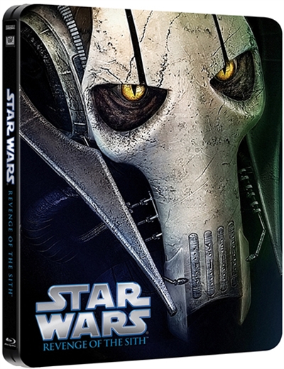 Star Wars: Episode III - Sith-fyrsternes hævn (2005) Steelbook [BLU-RAY]