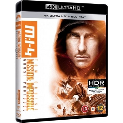 MISSION: IMPOSSIBLE 4 (GHOST PROTOCOL) - 4K ULTRA HD