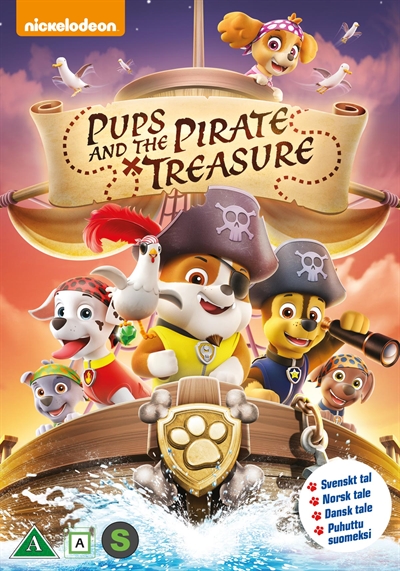 PAW PATROL - PUPS AND THE PIRATE TREASURE