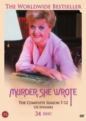 MURDER, SHE WROTE - THE COMPLETE SEASON 7-12 (UDEN DANSKE TEKSTER) (34-DVD)