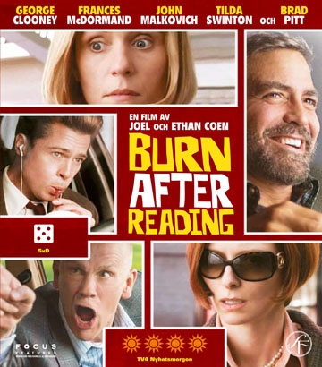 BURN AFTER READING  BD