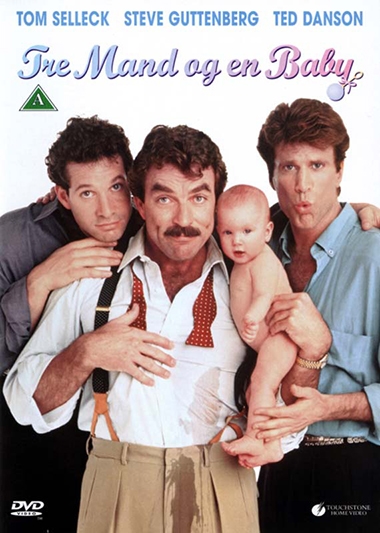 Tre mand og en baby (1987) [DVD]