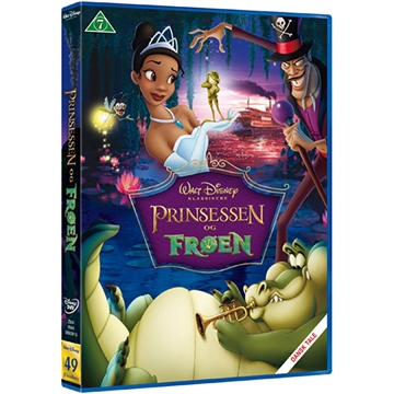 (#49) Prinsessen og frøen (2009) [DVD]