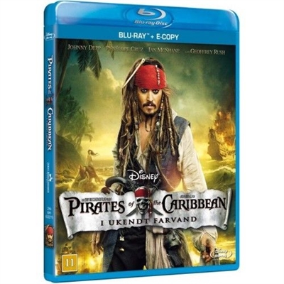 PIRATES OF THE CARIBBEAN 4 - I UKENDT FARVAND [BLU-RAY]