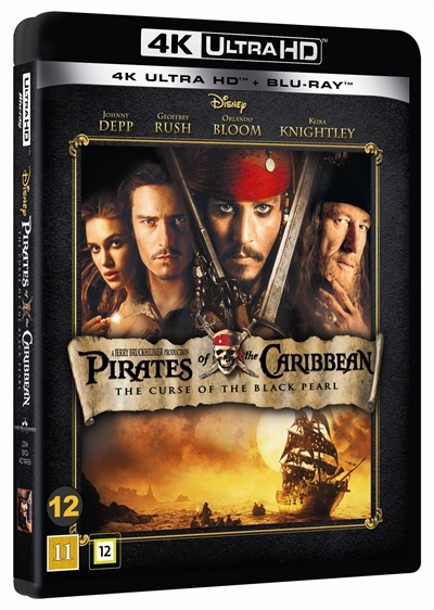 PIRATES OF THE CARIBBEAN 1 - THE CURSE OF THE BLACK PEARL - 4K ULTRA HD