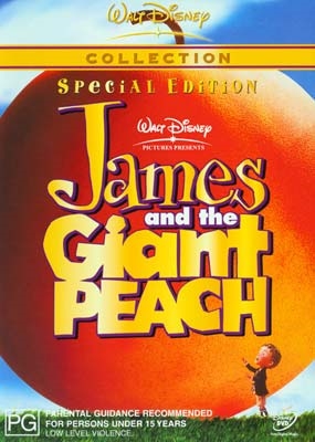 Jimmy og den store fersken (1996) [DVD]
