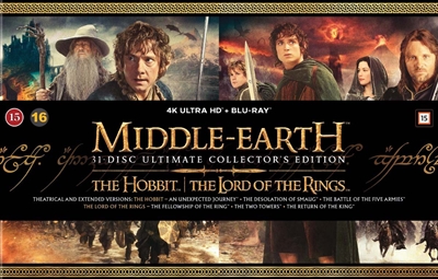 Middle-Earth 31-disc ultimate collectors edition [4K ULTRA HD]