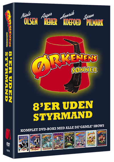 ØRKENENS SØNNER - 8'ER UDEN STYRMAND (8-DVD BOKS)